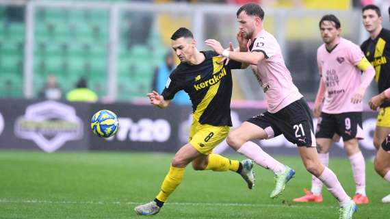 Palermo-Modena 2-0: gialloblù ko al Barbera