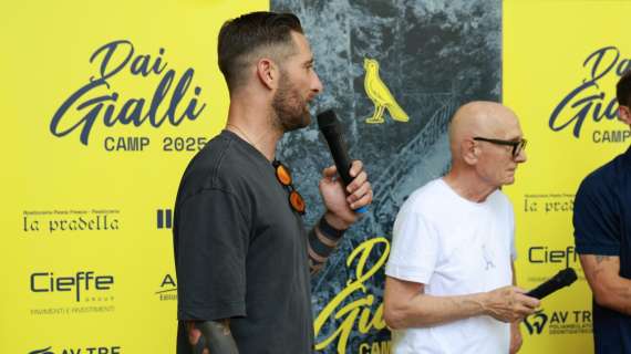 Dai Gialli Camp: la visita di capitan Pergreffi