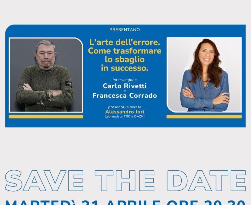Carlo Rivetti a Mirandola il 21 aprile 
