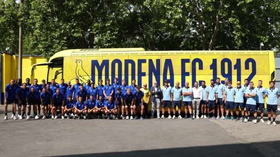 Il Modena a Fanano: i 30 convocati di Andrea Sottil