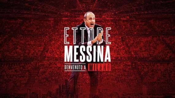 Inizia l'era Messina per l'Olimpia: coach e presidente dell'area tecnica