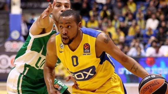 Goudelock ai ferri corti con il Maccabi, EA7 pronta al colpaccio