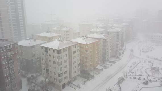 La neve ad Istanbul