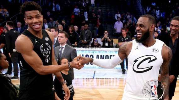 NBA All Star Game: il draft di Giannis e LeBron, tra battute e colpi di scena