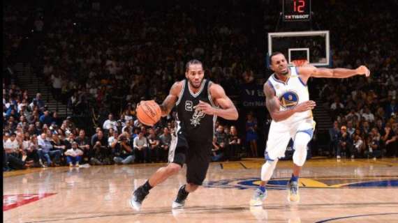 NBA is back: gli Spurs dominano i Warriors, LeBron già in tripla doppia