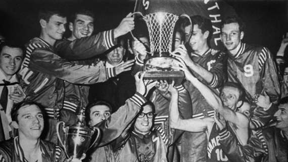 54 anni fa l’Olimpia diventò campione d’Europa per la prima volta