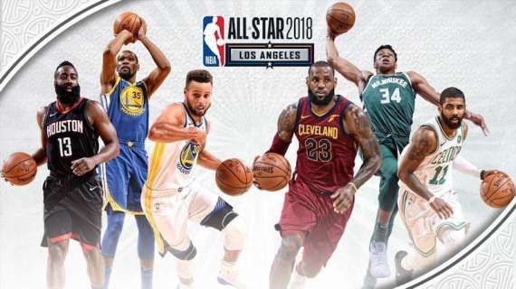 LeBron e Curry i capitani: ecco i titolari dell'ASG NBA 2018