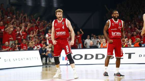 Beko BBL: tripudio Bamberg, Trinchieri e Melli campioni di Germania