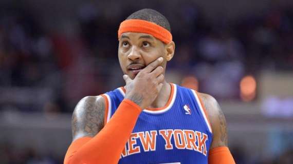 Anthony: se vado via dai Knicks, voglio LeBron o CP3