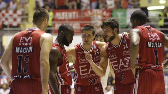 Serie A: le pagelle di Pasta Reggia Caserta-EA7 Armani Milano