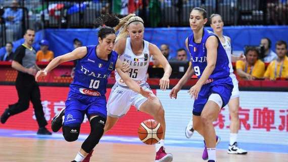 Eurobasket donne: l’Italia ci prova, ma il Belgio è più forte e passa