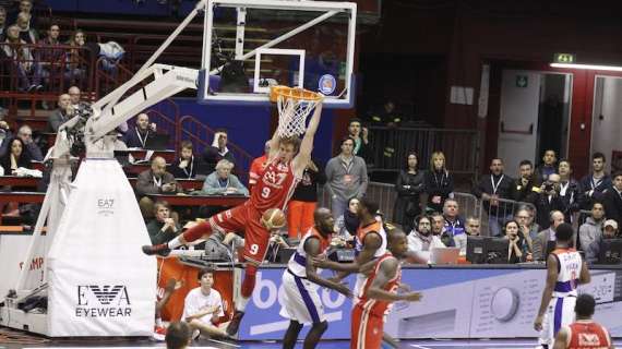 Serie A: l'Olimpia batte Brindisi ed è campione d'inverno