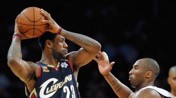 LeBron James e Kobe Bryant