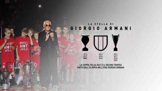 La stella di Giorgio Armani: decimo trofeo della sua gestione