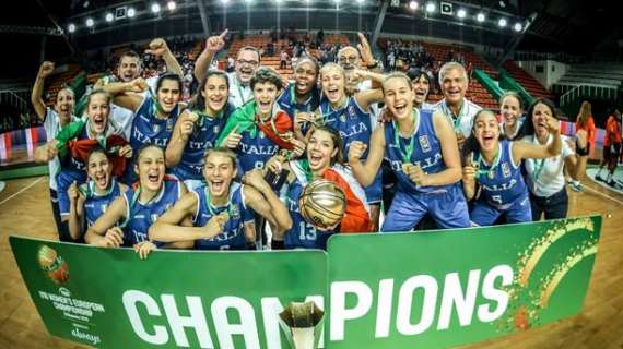 Delirio azzurro a Kaunas: l'Italia Under 16 è campione d'Europa!