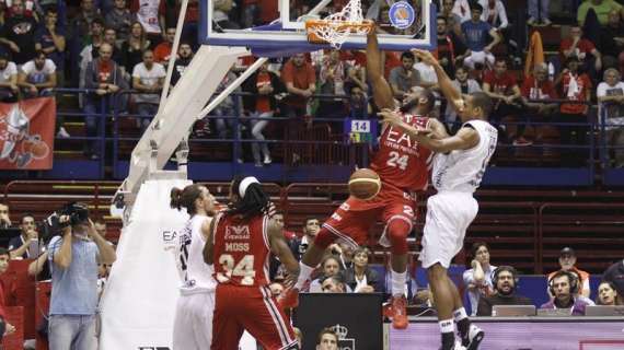 Serie A: Olimpia non bella ma vincente all'esordio contro Trento