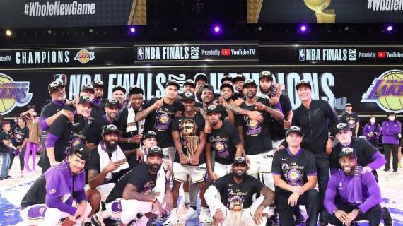 357 giorni dopo il via, il trionfo dei Lakers: Miami ko in Gara 6