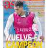 PORTADA | AS: "Vuelve el campeón"