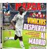 La portada de Marca tras la victoria ante Osasuna: "Vinicius despierta al Madrid"