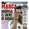 Marca advierte en portada: "Rodrygo, el sueño de Arabia"