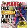 PORTADA | Marca: "Flick destroza al Real Madrid"