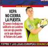 PORTADA | AS: "Kepa no cierra la puerta"