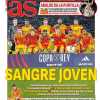 AS saca en portada a la "sangre nueva" del Real Madrid 