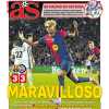 AS destaca en primera plana el empate del Barcelona