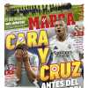 "Cara y cruz" titula Marca en portada, destacando los resultados de Madrid y Atleti