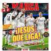 "¡Jesús, qué liga!" titula Marca en su portada