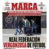 PORTADA | Marca: "Real Federación Vergonzosa de Fútbol"