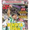 El diario AS destaca en su portada la racha de Mbappé contra el Barcelona