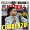 Marca abre su portada con el PSG 1-2 Atlético de Madrid 