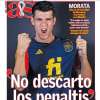 PORTADA | AS entrevista a Morata: "No descarto los penaltis"