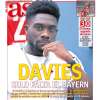 PORTADA | AS: "Davies, solo falta el Bayern"