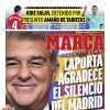 Marca resalta en portada las palabras de Laporta sobre el Madrid y el caso Olmo