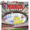 "Es más que una final": el Atlético - Real Madrid, en la portada de Marca