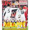 "Todos con Mbappé": el galo, protagonista en la portada del AS