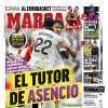 La defensa del Real Madrid, protagonista en Marca: "El tutor de Asencio"