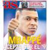 PORTADA | AS: "Mbappé acepta ser el '9'"