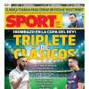 PORTADA | Sport: "Triplete de clásicos"