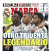 El nuevo tridente "legendario" del Real Madrid, en la portada de Marca