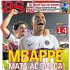 PORTADA | AS: "Mbappé mata al Barça"