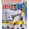 PORTADA | AS: "El espíritu de Wembley"