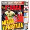 "Merino y a Mestalla" señala Marca en su portada 