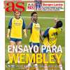 PORTADA | AS: "Ensayo para Wembley"