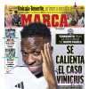 "Se calienta el caso Vincius" advierte Marca en su portada