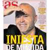 PORTADA | AS: "Iniesta de mi vida"