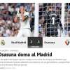 AS: "Osasuna doma al Madrid"