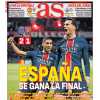 La primera plana de AS abre con el pase del PSG a la final